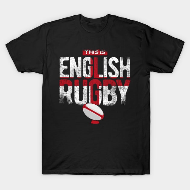 This is English rugby T-Shirt by Bubsart78